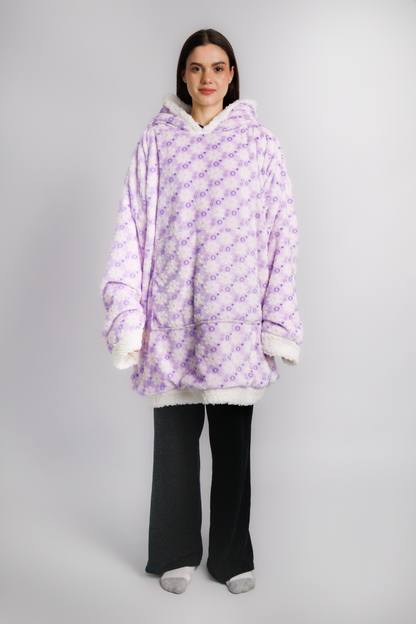 Poleron Flores Lilas