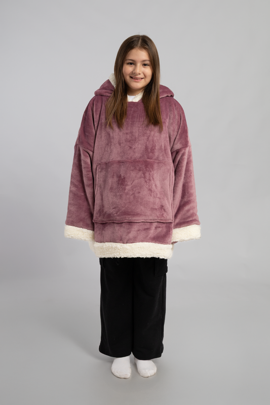 Poleron kids Morado