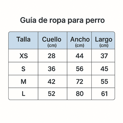 Ropa para Perro Leopardo